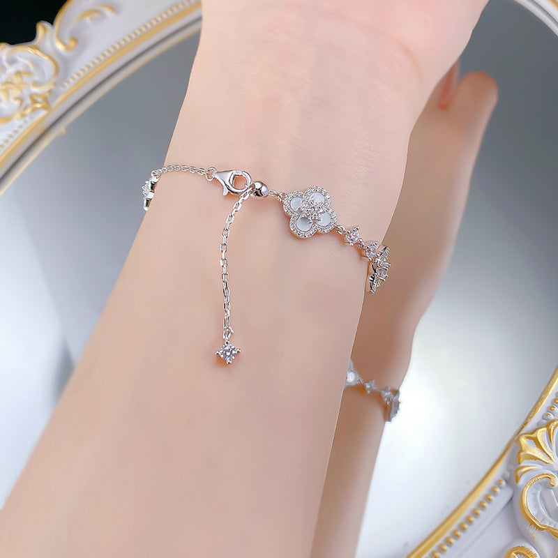 Sparkle Clover Bracelet