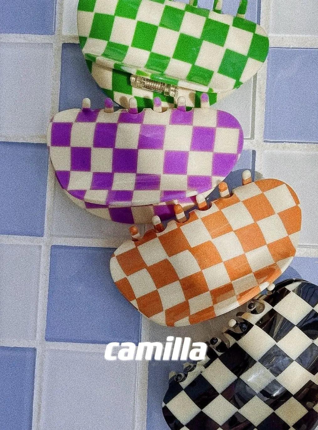 Checkmate Hair Clip - Camillaboutiqueco camillaboutiqueshop.com