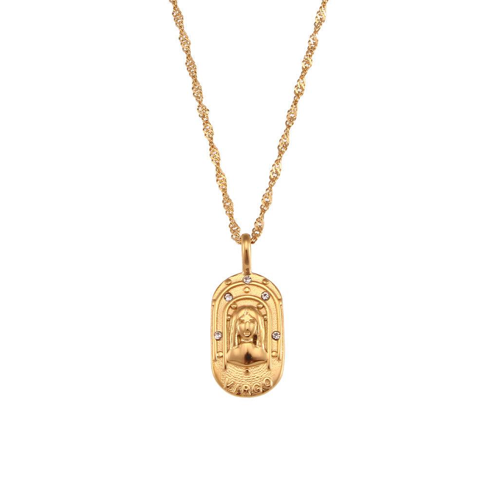 Zodiac Pendant Necklace - Camillaboutiqueco camillaboutiqueshop.com