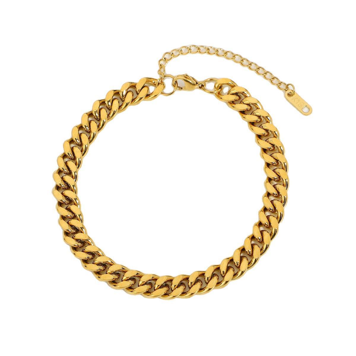 CUBAN ANKLET - Camillaboutiqueco camillaboutiqueshop.com