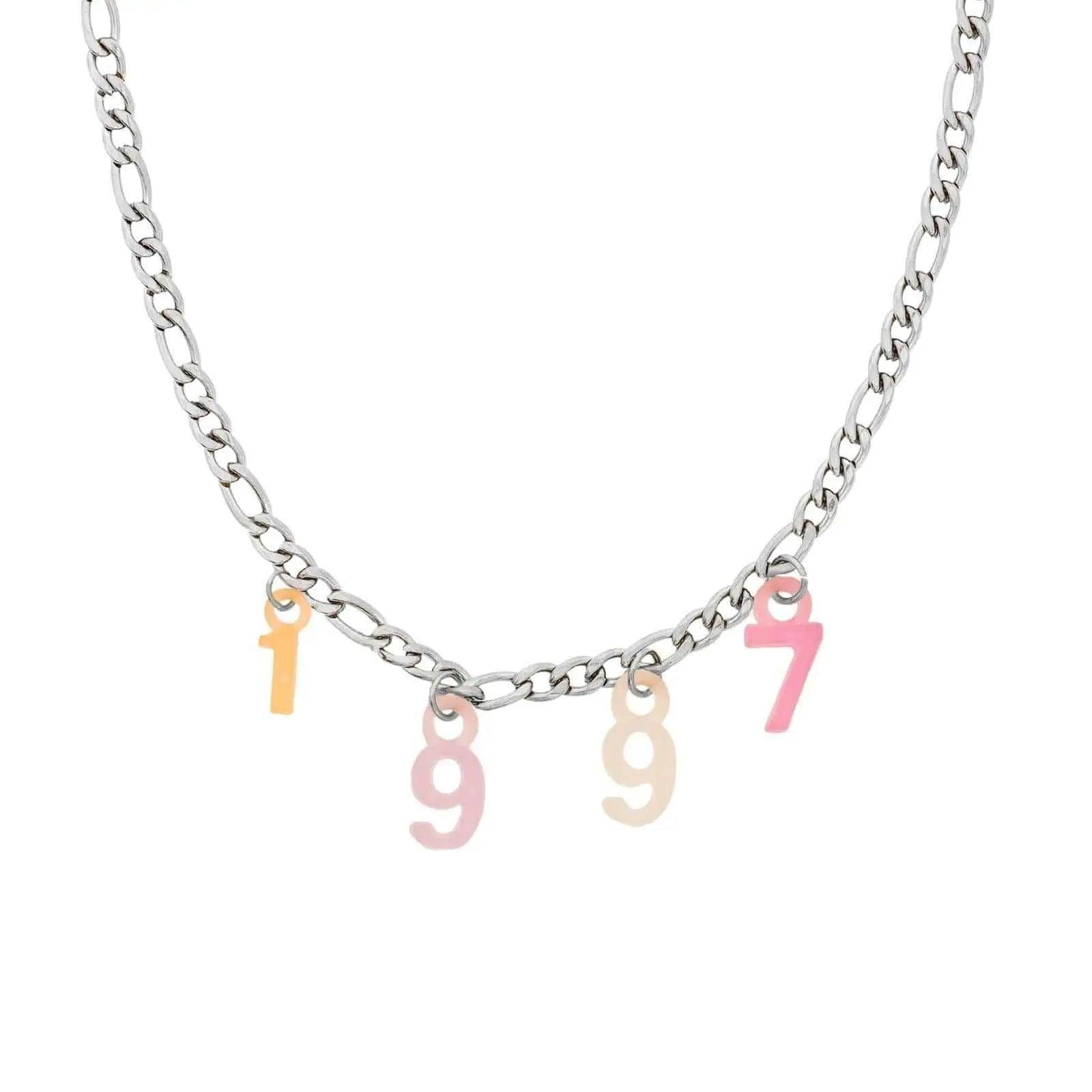 Custom Birth Year Necklace - Camillaboutiqueco camillaboutiqueshop.com