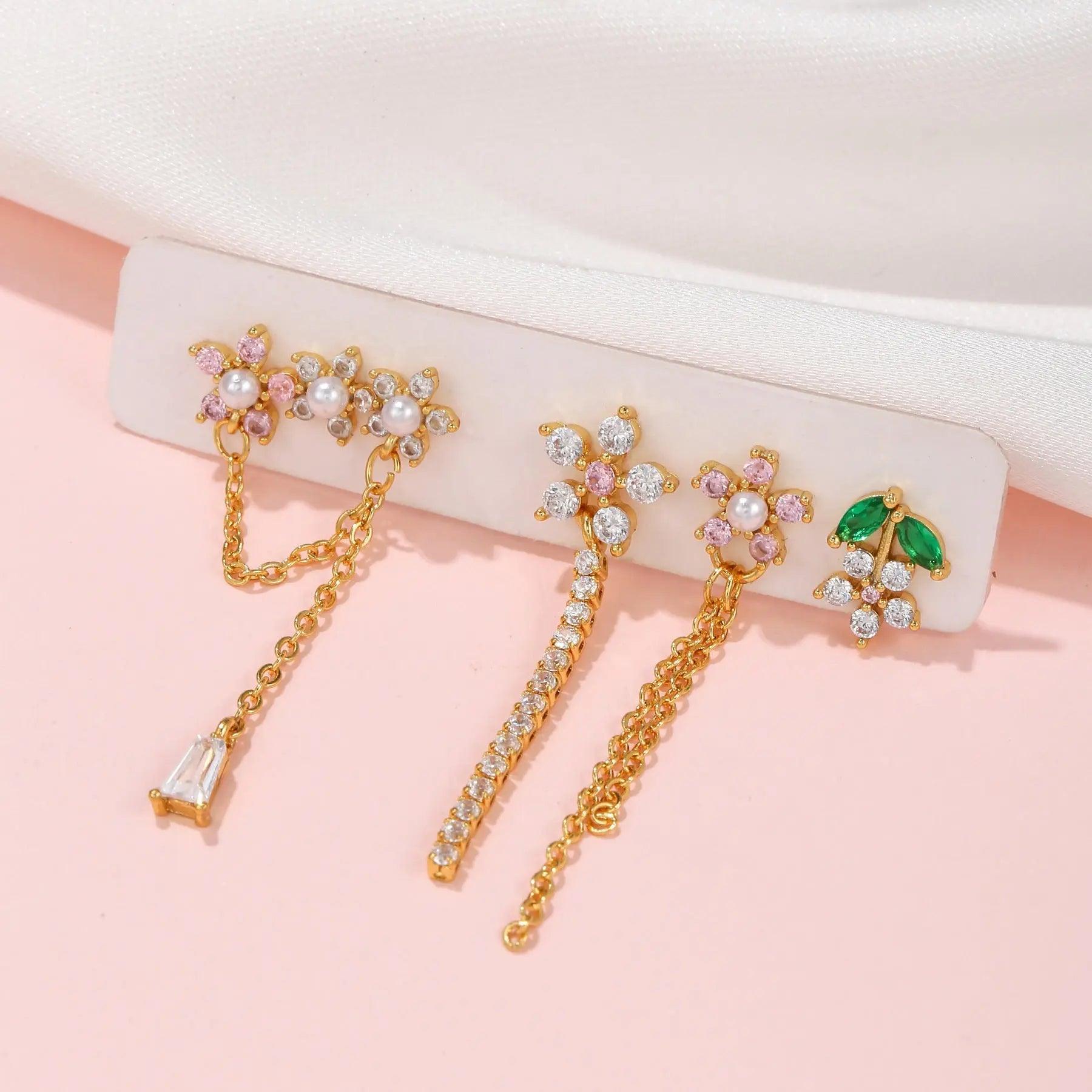 Flower Earring Set - Camillaboutiqueco camillaboutiqueshop.com