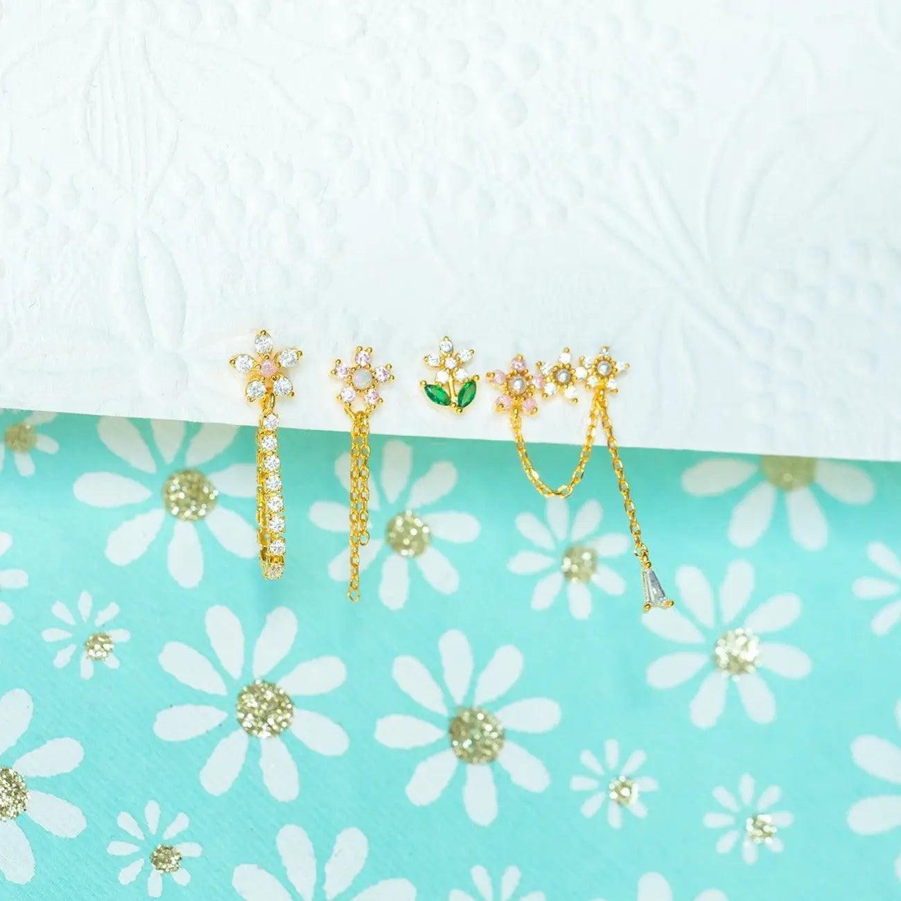 Flower Earring Set - Camillaboutiqueco camillaboutiqueshop.com