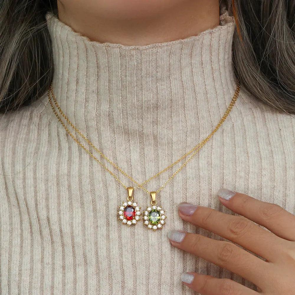 GLITTER NECKLACE - Camillaboutiqueco camillaboutiqueshop.com