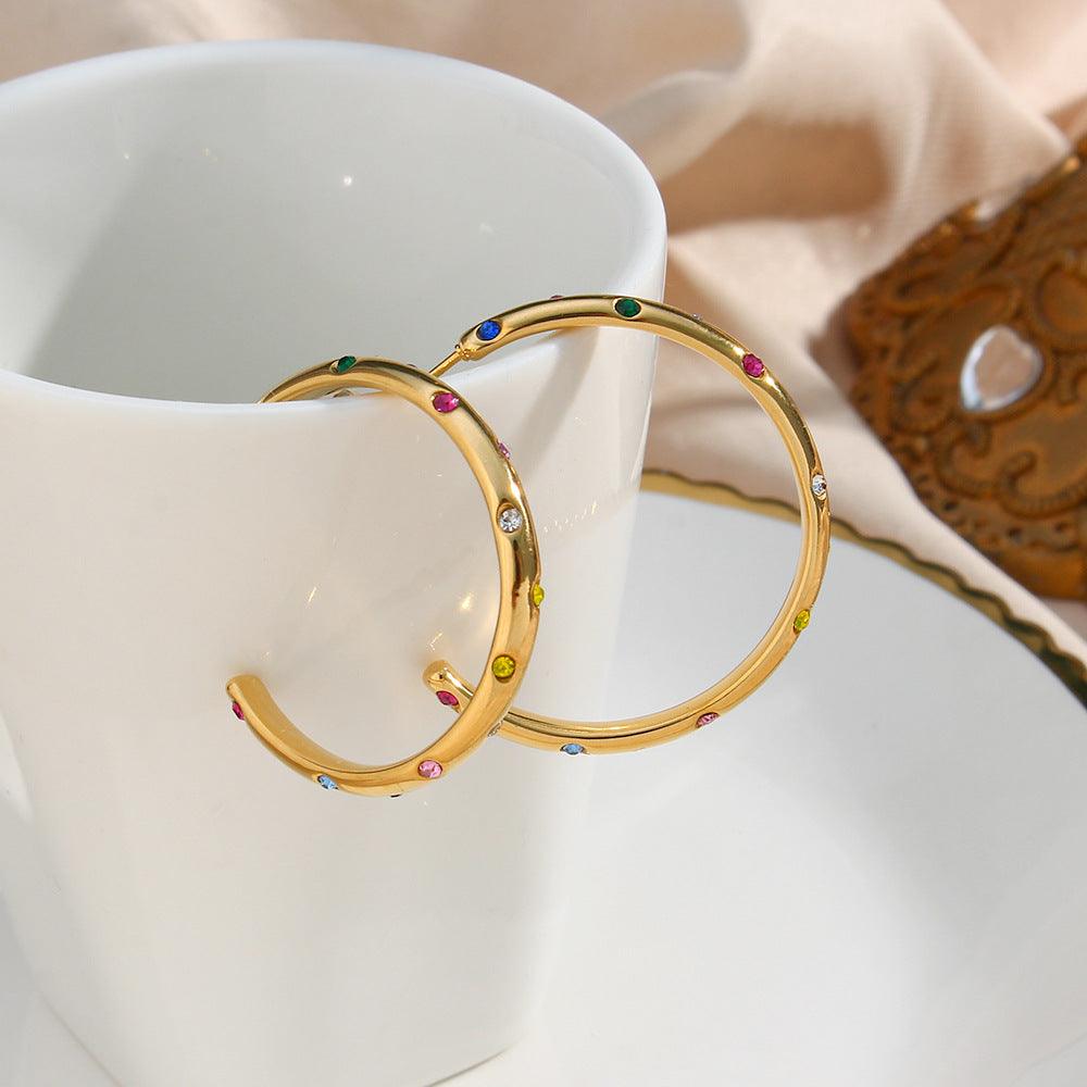 Large Hoop Earrings - Camillaboutiqueco camillaboutiqueshop.com