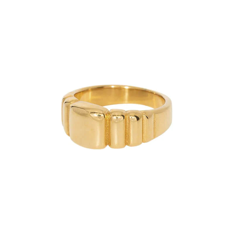 Loafy Gold Ring - Camillaboutiqueco camillaboutiqueshop.com