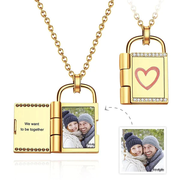Locket Photo Necklace - Camillaboutiqueco camillaboutiqueshop.com