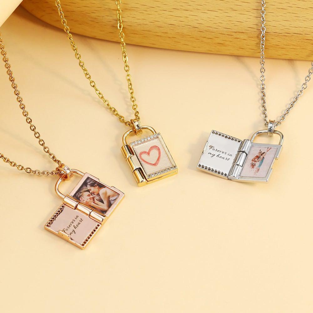 Locket Photo Necklace - Camillaboutiqueco camillaboutiqueshop.com