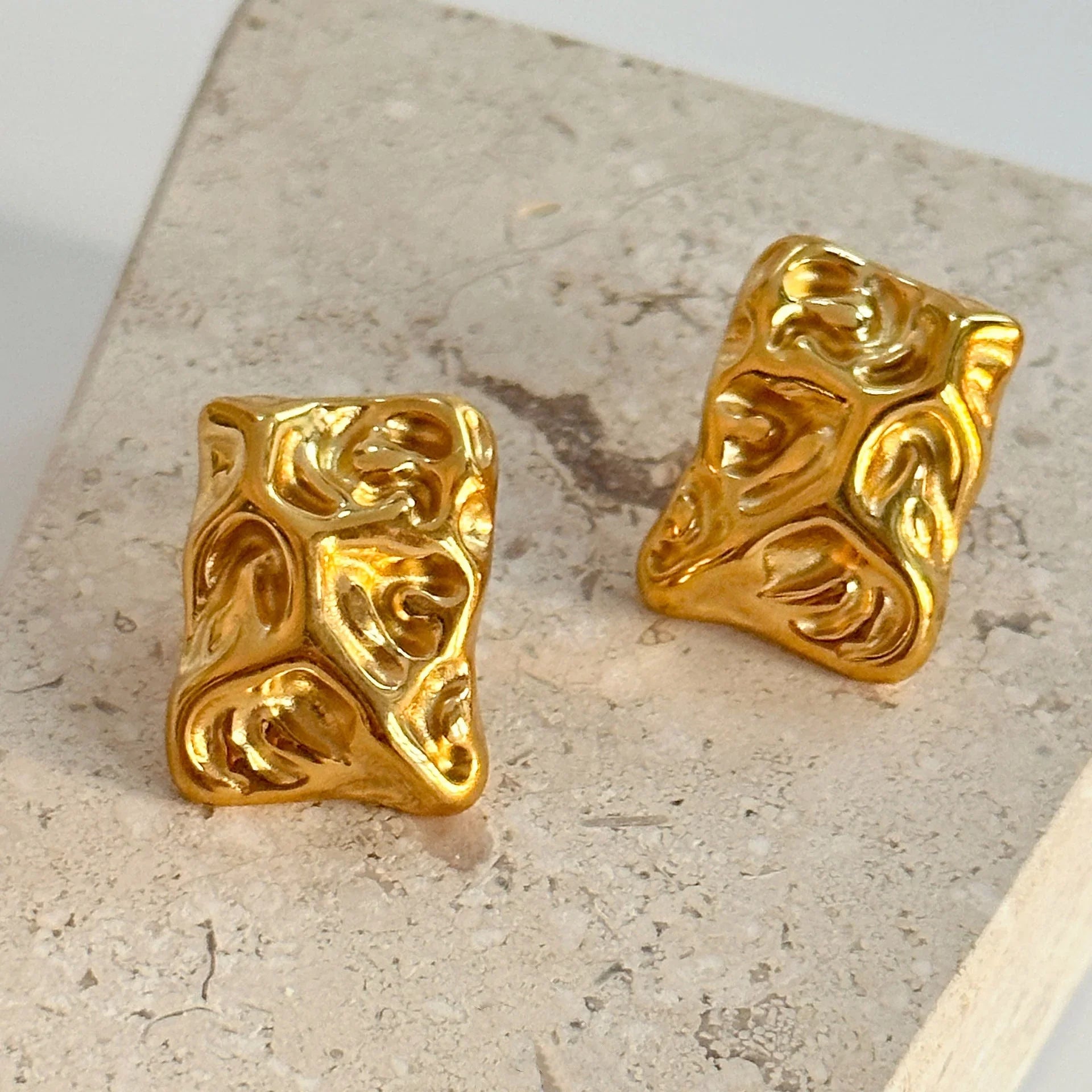 RECTANGLE EARRINGS - Camillaboutiqueshop