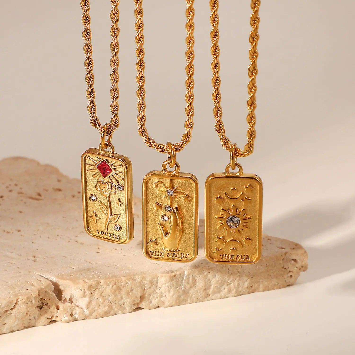 Sun Star Necklace - Camillaboutiqueco camillaboutiqueshop.com
