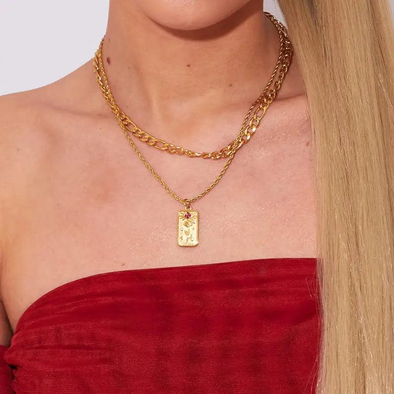 Sun Star Necklace - Camillaboutiqueco camillaboutiqueshop.com