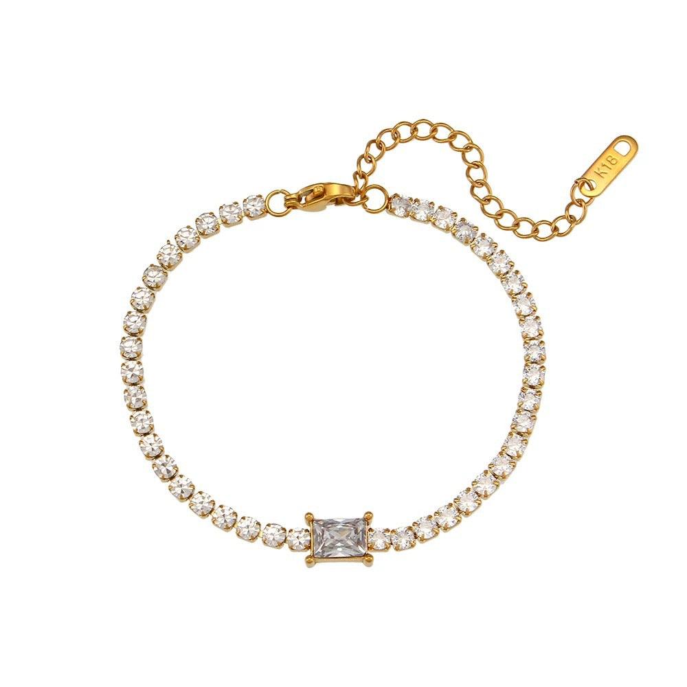 Tennis CZ Necklace - Camillaboutiqueco camillaboutiqueshop.com
