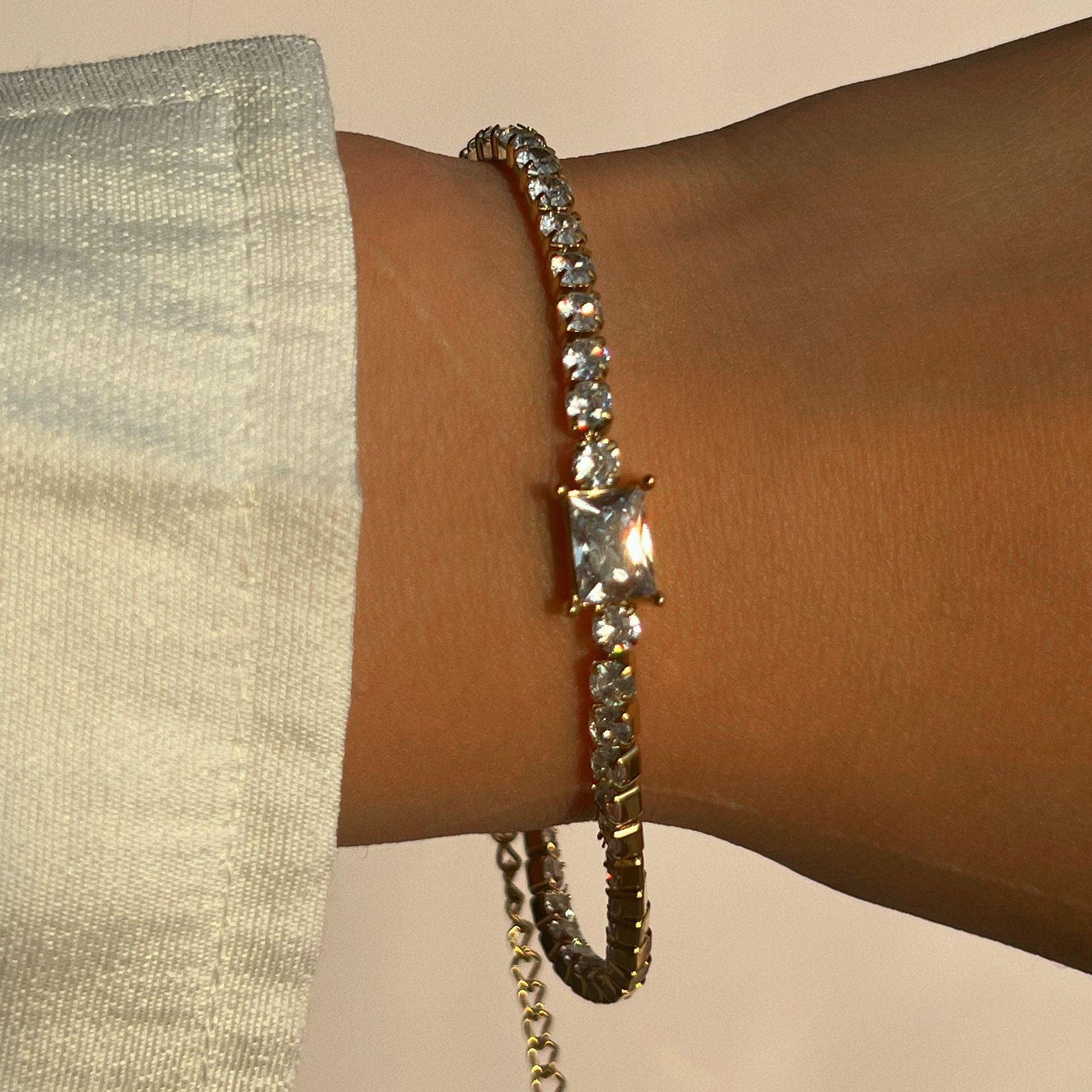 Tennis CZ Necklace - Camillaboutiqueco camillaboutiqueshop.com