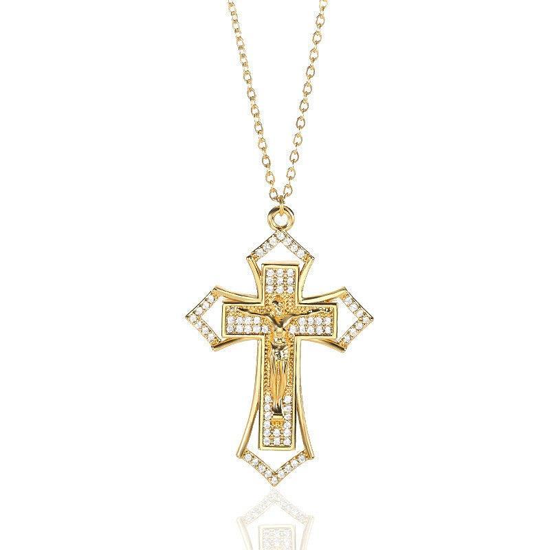 The Croix Pendant Necklace - Camillaboutiqueco camillaboutiqueshop.com