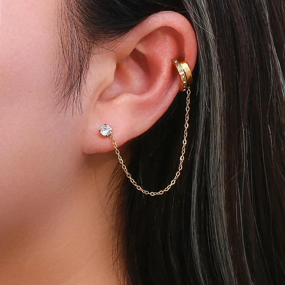 THEARDER WITH EAR CUFF - Camillaboutiqueco camillaboutiqueshop.com