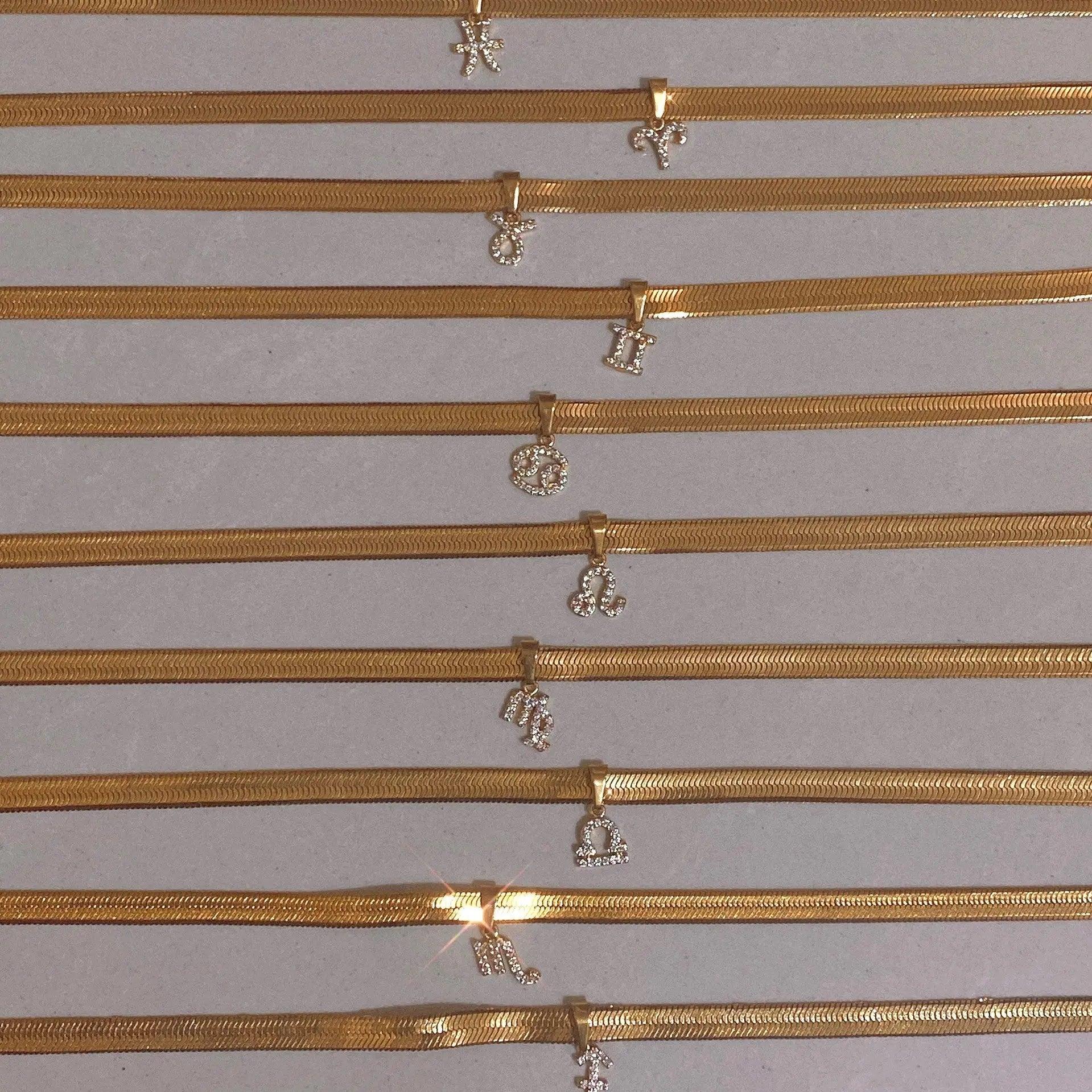 ZODIAC SNAKE CHAIN - Camillaboutiqueco camillaboutiqueshop.com