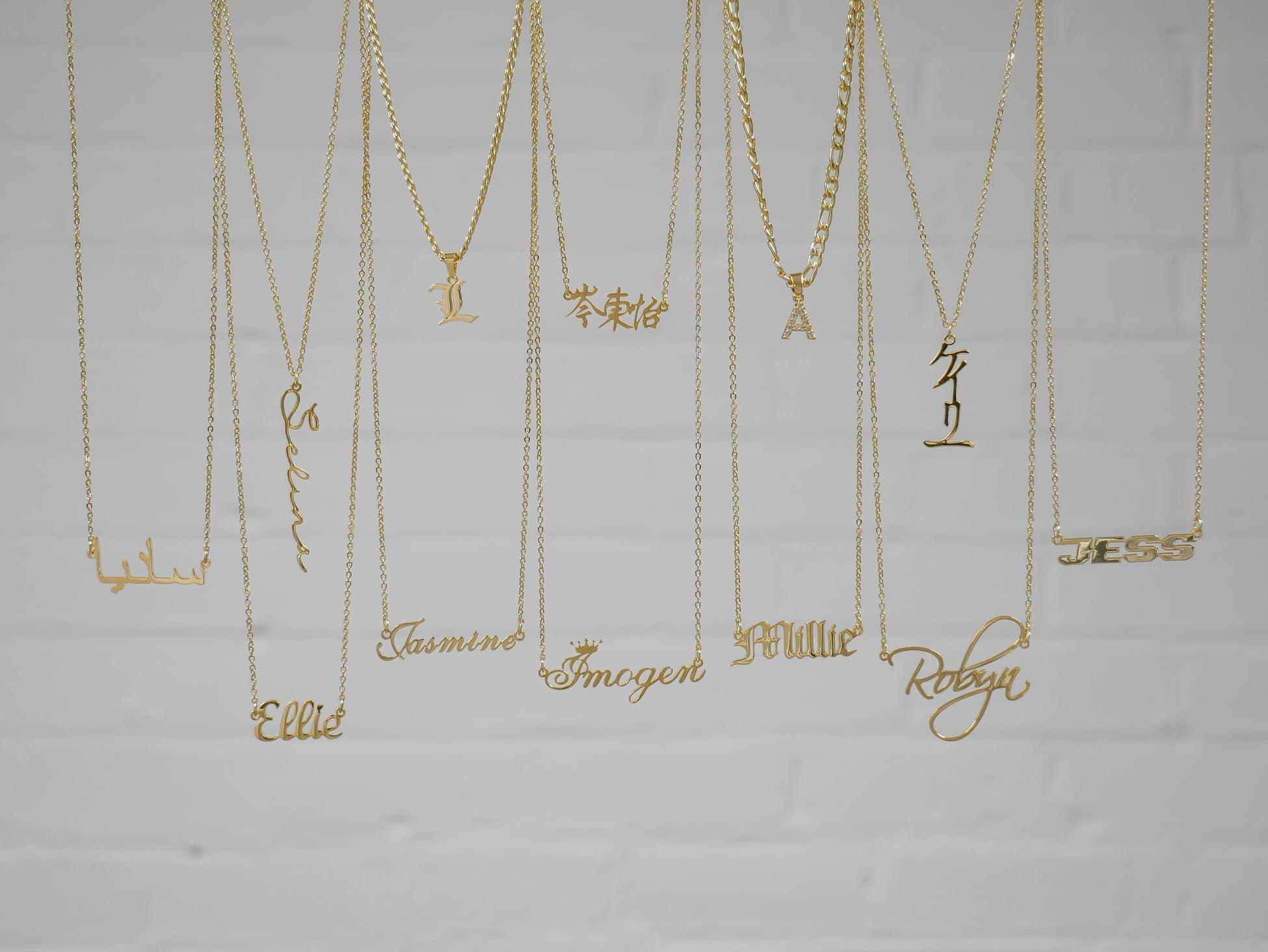 How To Make Name Necklace - Camillaboutiqueco camillaboutiqueshop.com