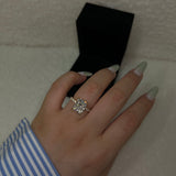 'JASMINE ' RADIANT CUT MOISSANITE RING 4CT