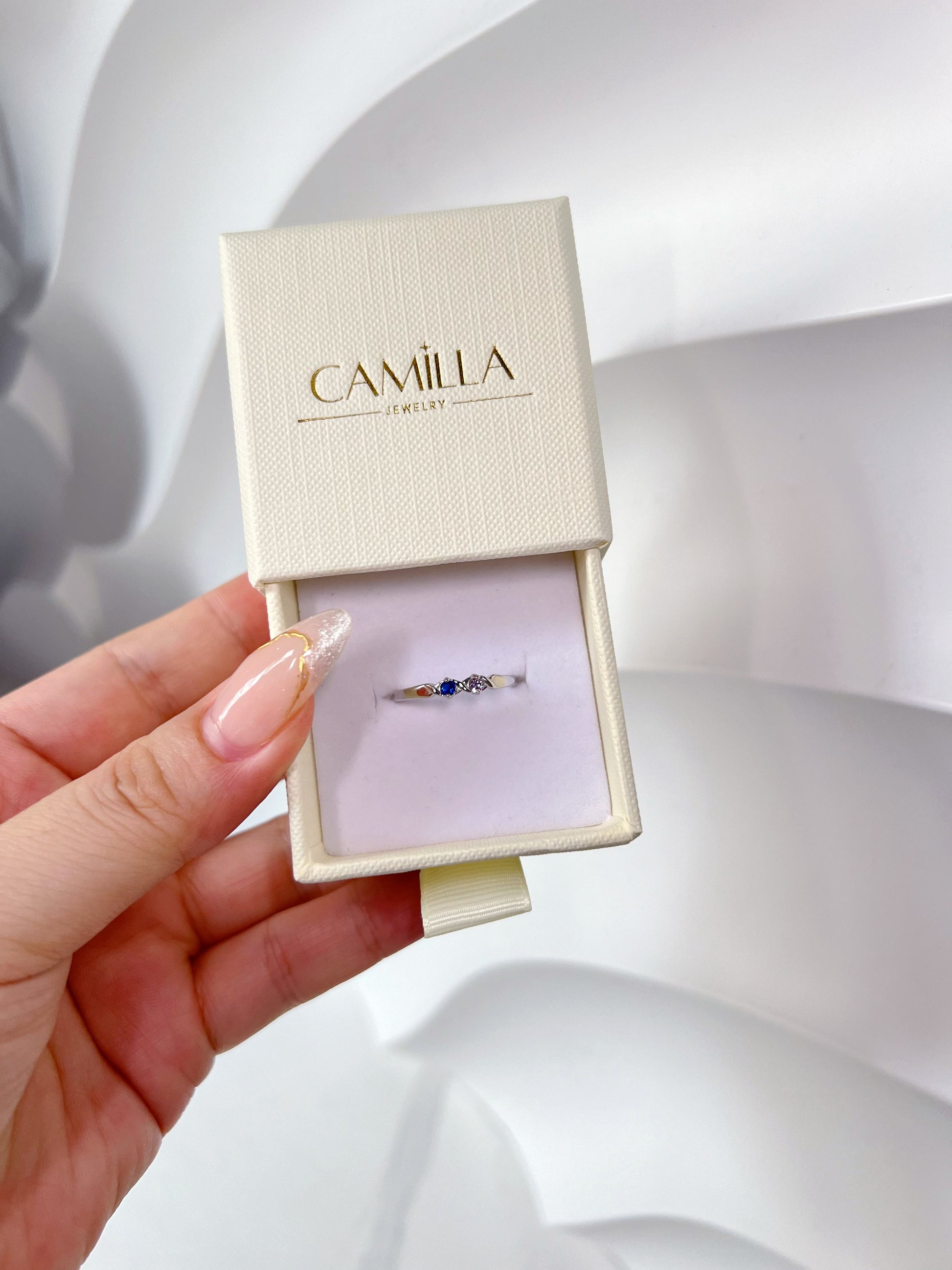 1-6 BIRTHSTONES XOXO RING - camillaboutiqueshop