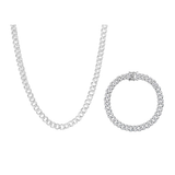 Ensemble de bijoux en nacre en forme de trèfle