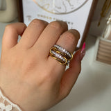 Roxy Interlock Stacking Ring - camillaboutiqueshop