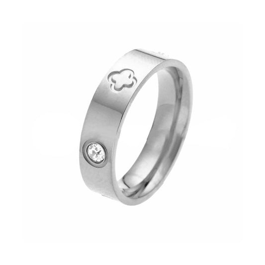 Love Clover Band Ring