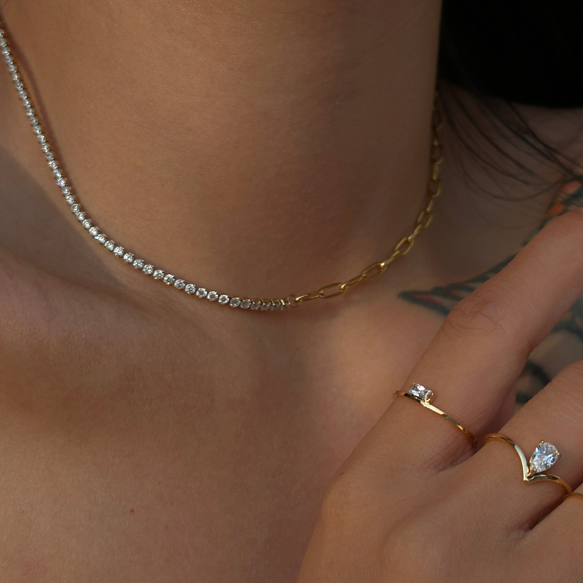 RUBY. NECKLACE