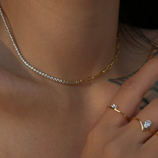 RUBY. NECKLACE