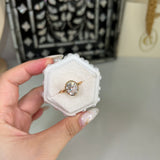'THE GEORGINA' Moissanite Ring