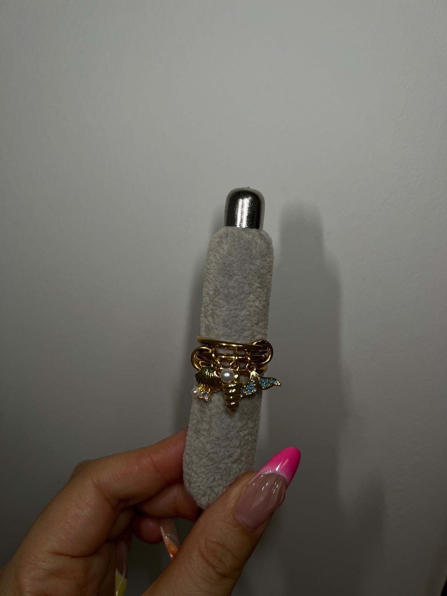 Ocean Inspired Charm Ring - camillaboutiqueshop