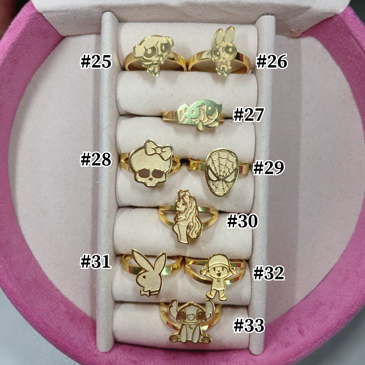 Custom Cute Rings - camillaboutiqueshop