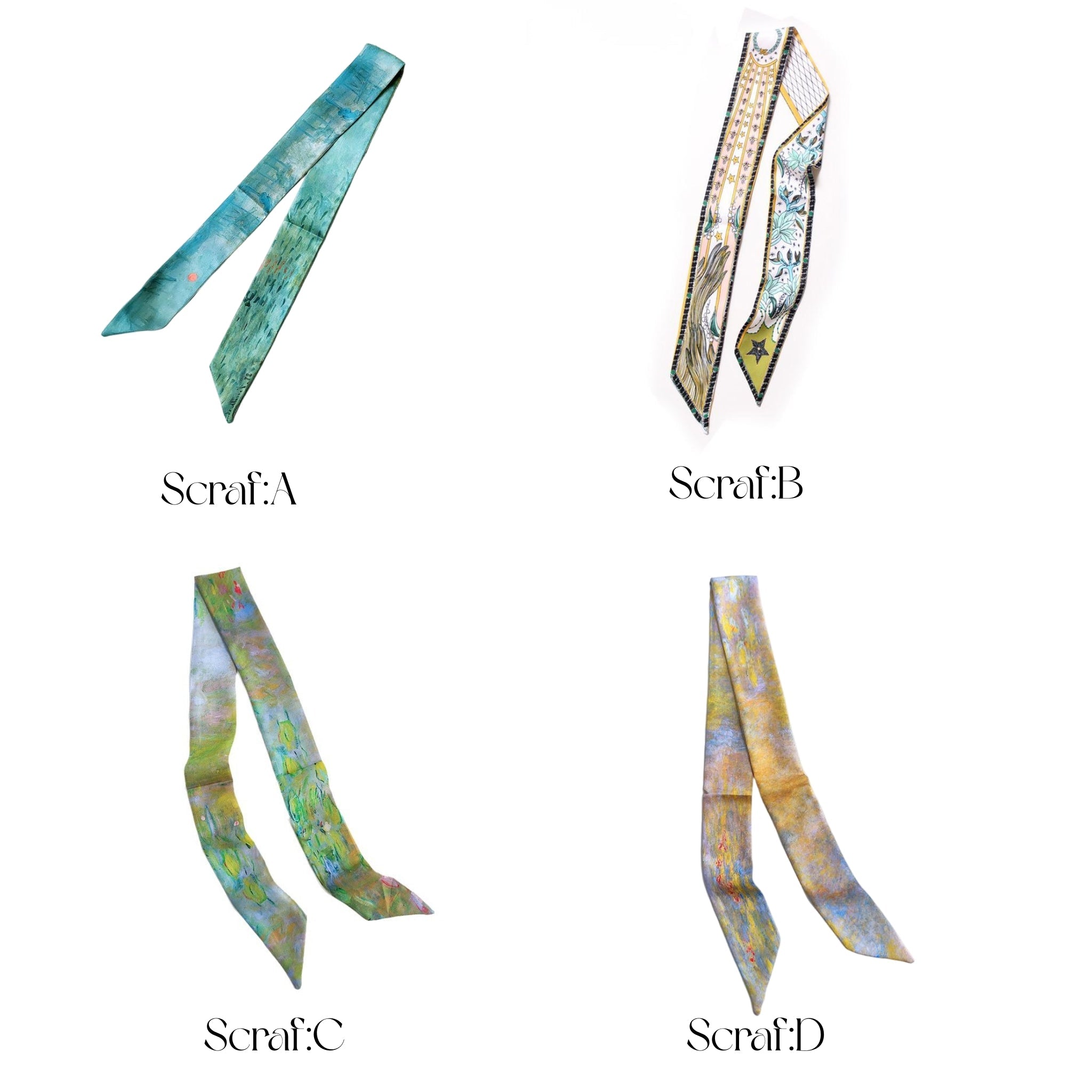 Scraf Necklace