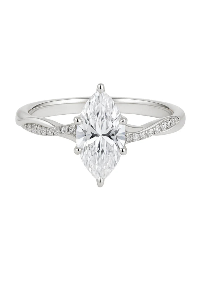 'FOREVER LOVE' MOISSANITE RING 2CT