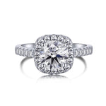 2.5 CT CUSHION CUT LONDON RING - camillaboutiqueshop