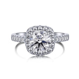 2.5 CT CUSHION CUT LONDON RING - camillaboutiqueshop