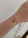 2 Birthstone & Initial Bracelet - Camillaboutiqueshop