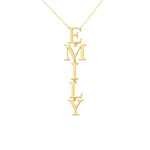 Custom Vertical Jumbo Name Necklace -camillaboutiqueshop