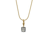 Valerie Radiant Cut Diamond Pendant Necklace