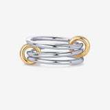 Aurora Interlock Stacking Ring - camillaboutiqueshop