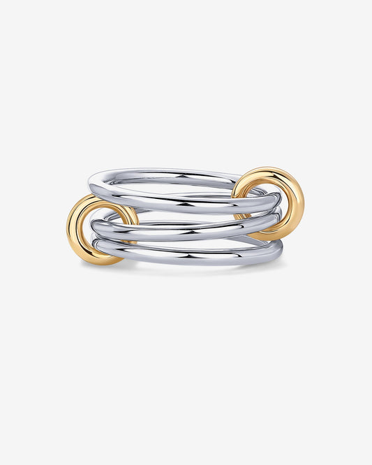 Aurora Interlock Stacking Ring