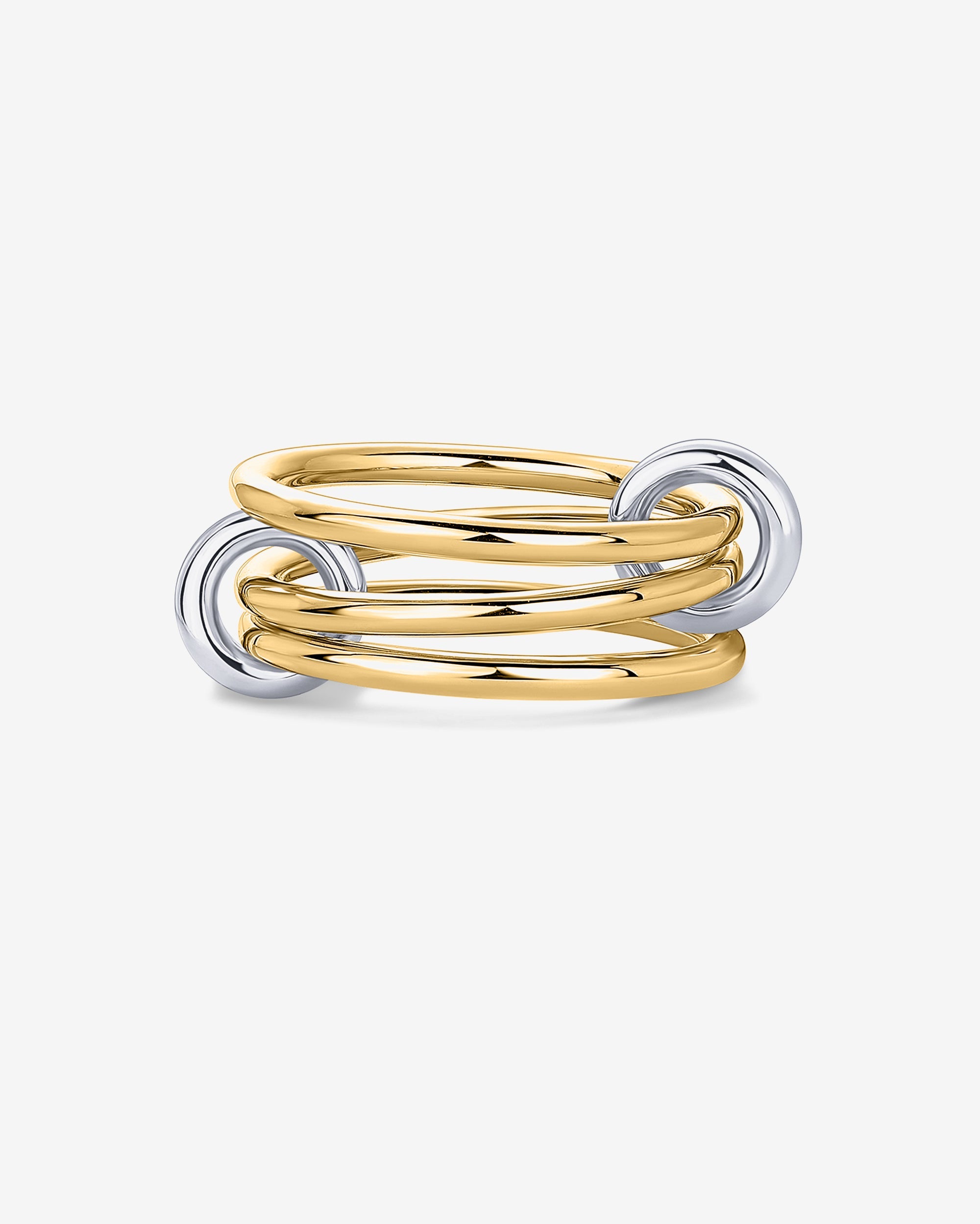 Aurora Interlock Stacking Ring - camillaboutiqueshop
