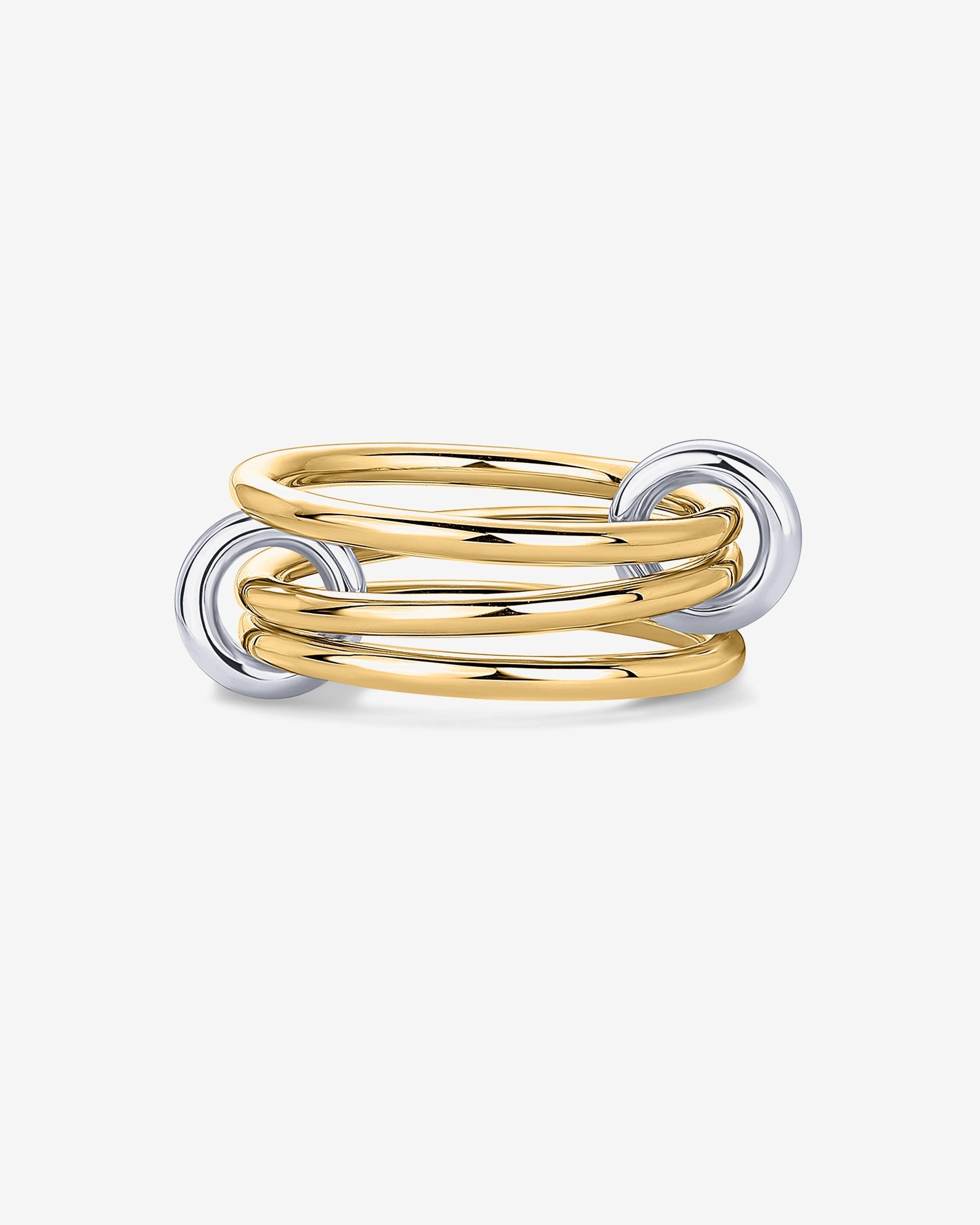 Aurora Interlock Stacking Ring