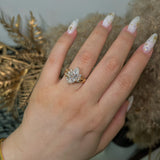 Botanical Marquise Moissanite Bridal Set (3.0 CT)