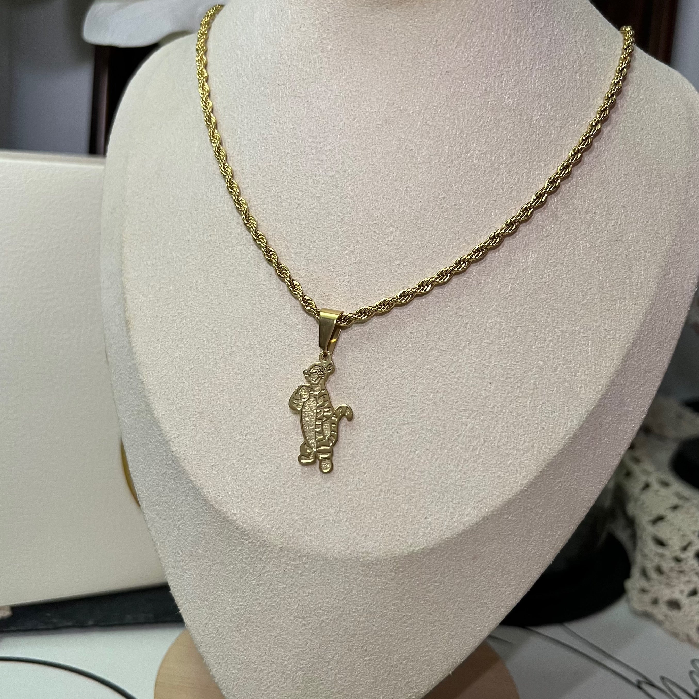 Custom Tigger Necklace