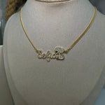 Diamond Snoop Name Necklace -camillaboutiqueshop