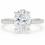 'ELLA' OVAL CUT MOISSANITE RING 3CT -camillaboutiqueshop