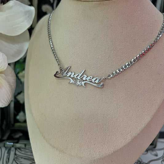 Custom Powerpuff Girls Name Necklace