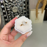 The " Evermore"Oval Cut Moissanite Ring - 4.5ct