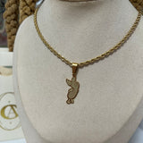 Custom piggy Necklace