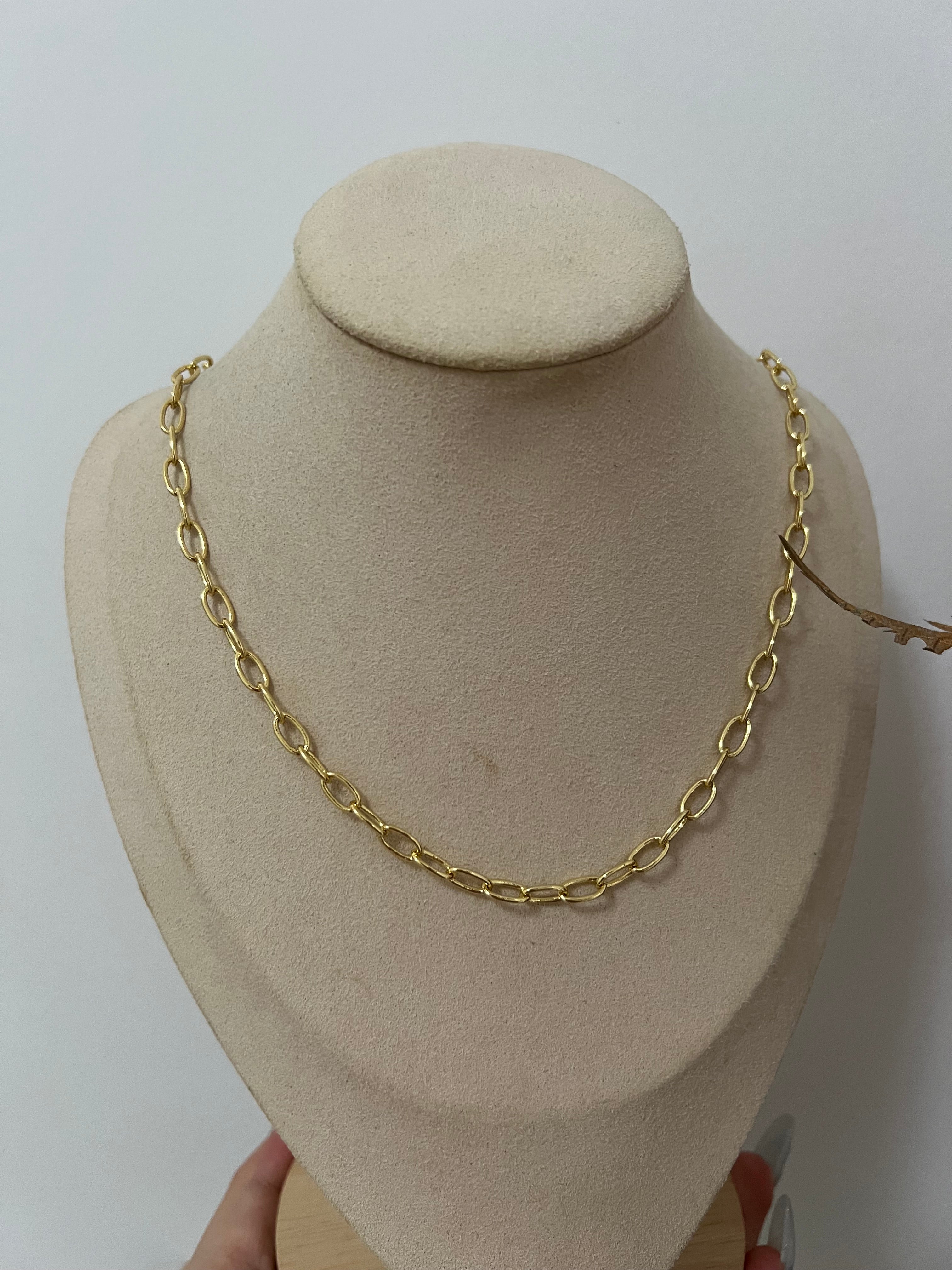 Multi charm base necklace